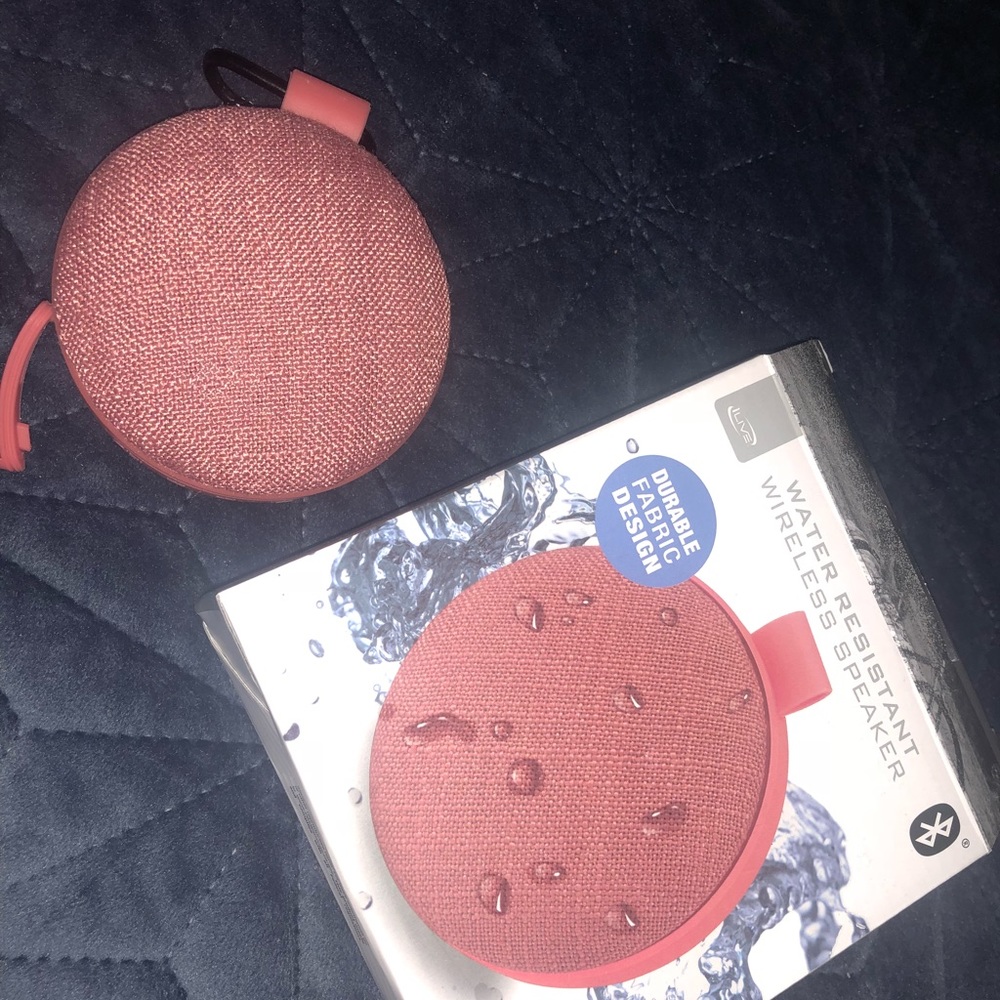 water resistant wireless speaker!